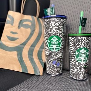 Starbucks Glow in the dark Venti & Tall Tumblers